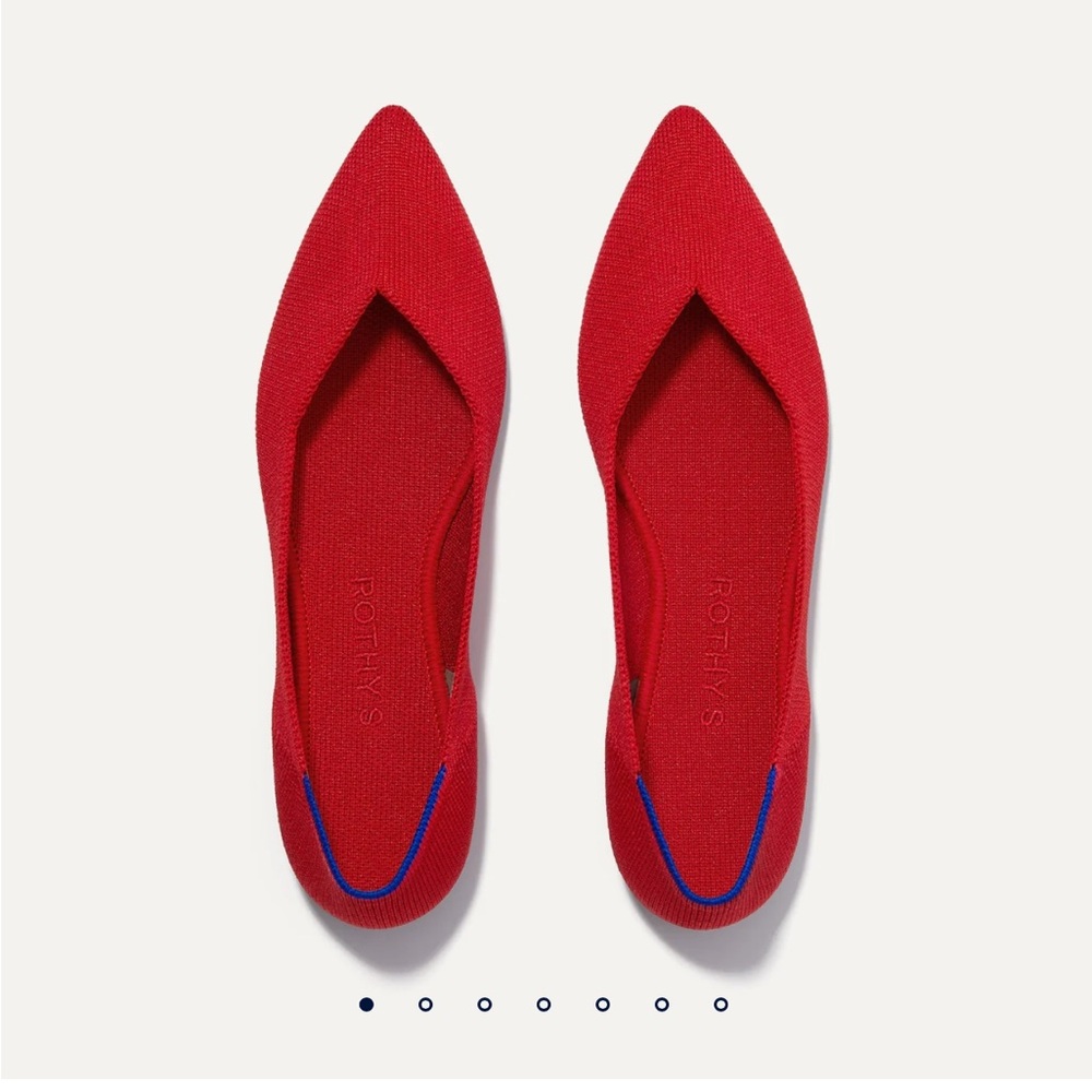Rothy's Women's Red Flats